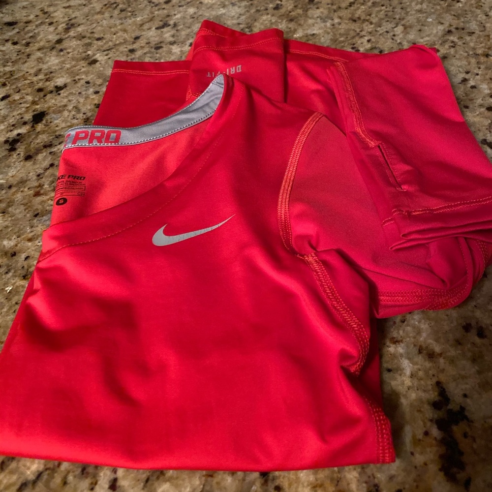 NikePro orange🧡long sleeve